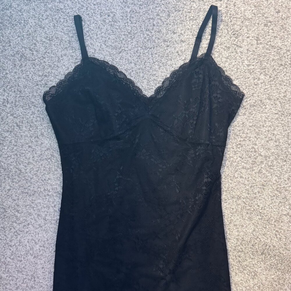 Garage Lace Dress (Black) Medium